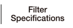 Filter Specifications