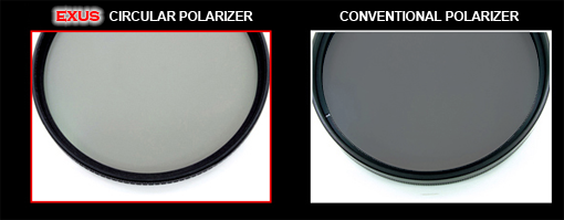Exus Circular Polarizer Comparison